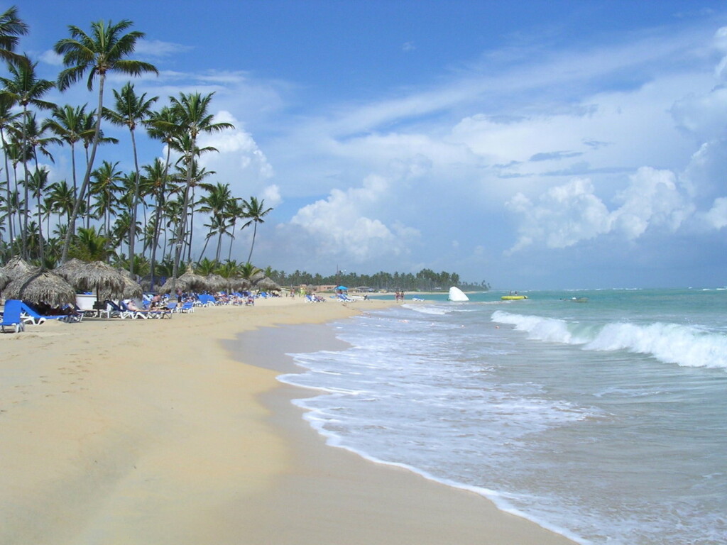 Pláž v Punta Cana