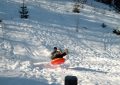 Snow- tubing