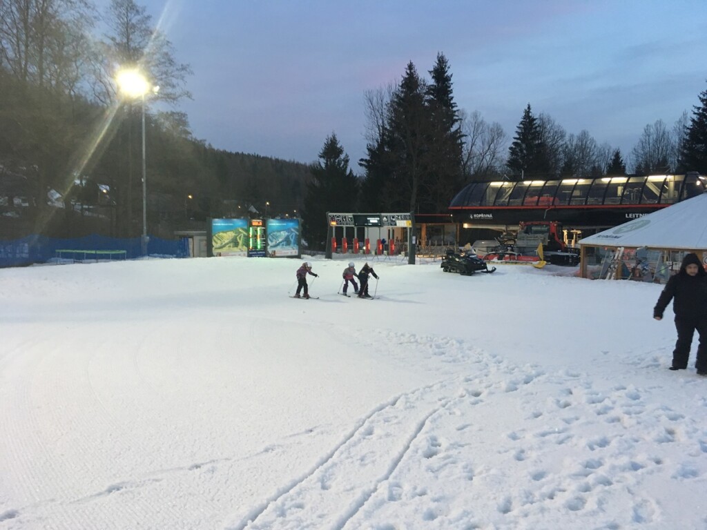 Kopřivná večerní lyžování
