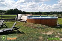 Srub u Holubů s bazénem - Malšice - Jitra