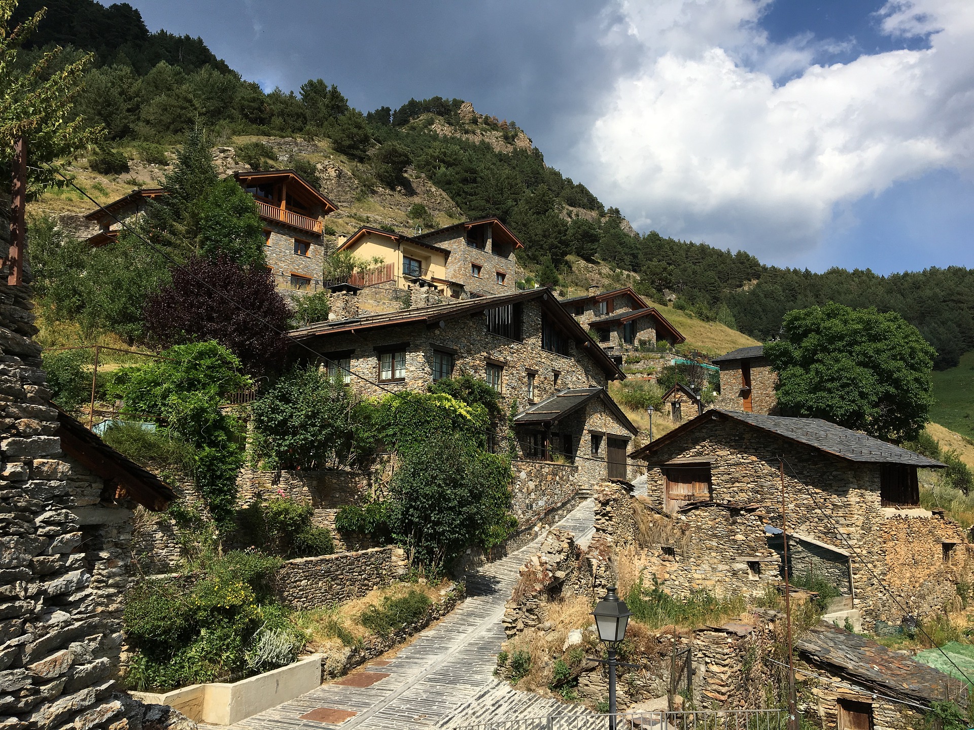 Andorra - domy