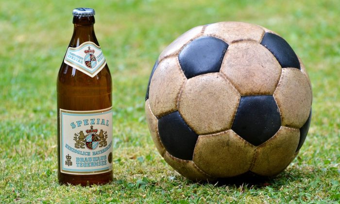 Pivo a míč