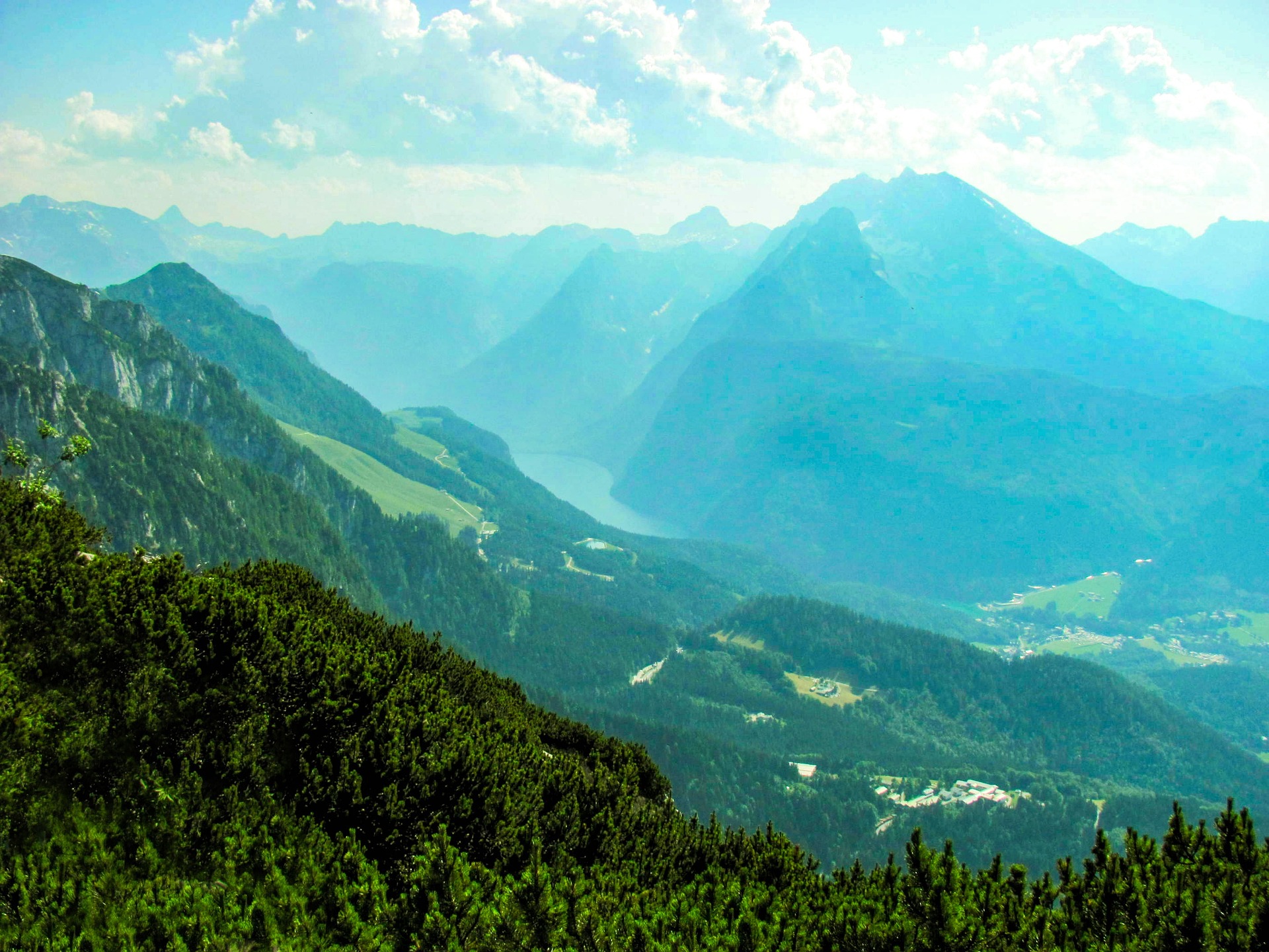 Kehlsteinhaus - výhled