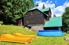 Horská chata Kouty - bazén - sauna - Rejhotice