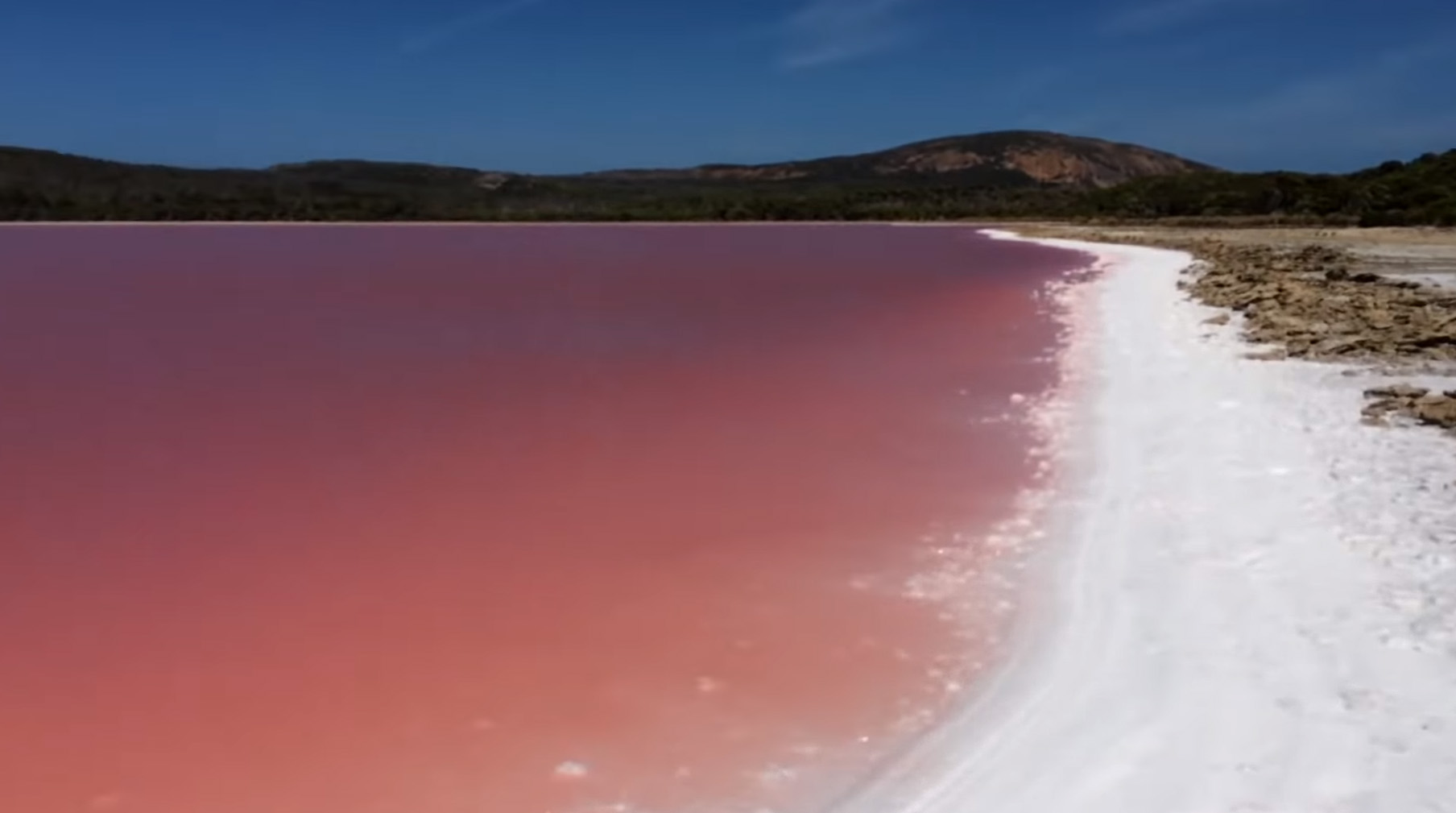 Pink lake