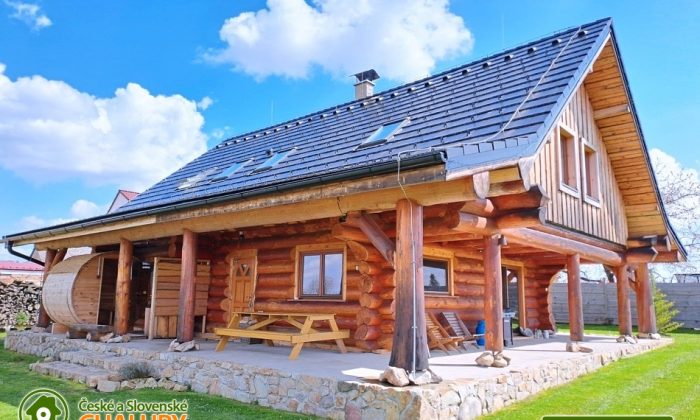 Srub u Holubů s bazénem - Malšice - Jitra