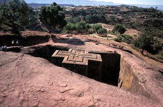 kostel sv. Jiří_Lalibela_Etiopie