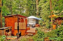 Yurt in the Wood - Glamping Hřibojedy - Hvězda