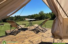 Glamping Návary - ubytování Česká Kanada