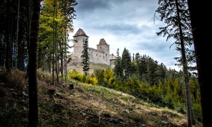 Hrad Kašperk, Hrad Kašperk památka, turistika, hrad, Kašperk, Šumava