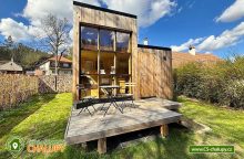Tetrishouse Pernštejn - glamping Nedvědice