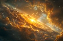 vesmír, objev, pavoučí hvězda, věda, tip GW Orionis, trojhvězdná soustava, vznik planet, deformované prstence, souhvězdí Orion, ALMA teleskop, CHARA interferometr, mladé hvězdné systémy, formování planet, prach a plyn Existence mimozemšťanů prokázána? Podle