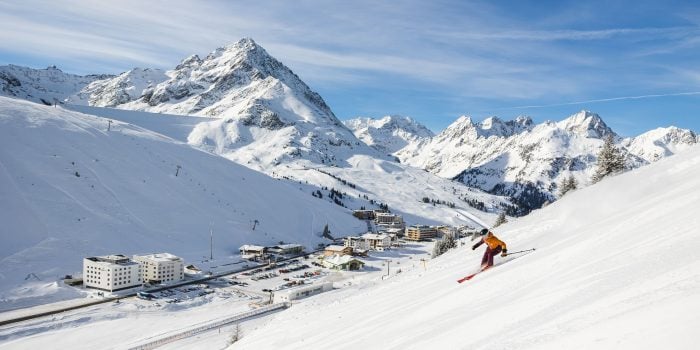 V Kühtai si malí i velcí užijí rozmanité sjezdovky, snadný přístup na svahy a další vymoženosti.