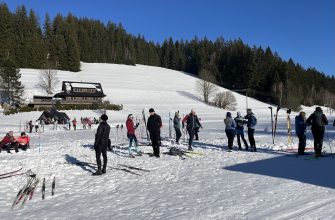 Velké Karlovice na běžkách