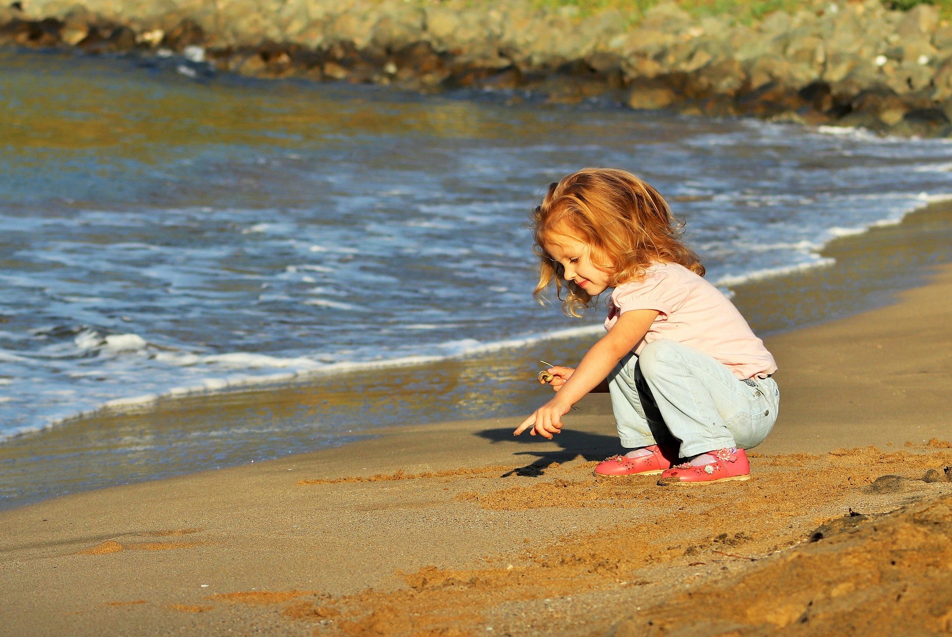 Děti cestování milují.