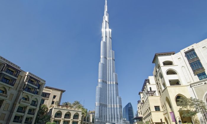 Burj Khalifa, Dubaj, The Dubai Mall, Khalifa bin Zayed Al Nahyan, nejvyšší mrakodrap světa