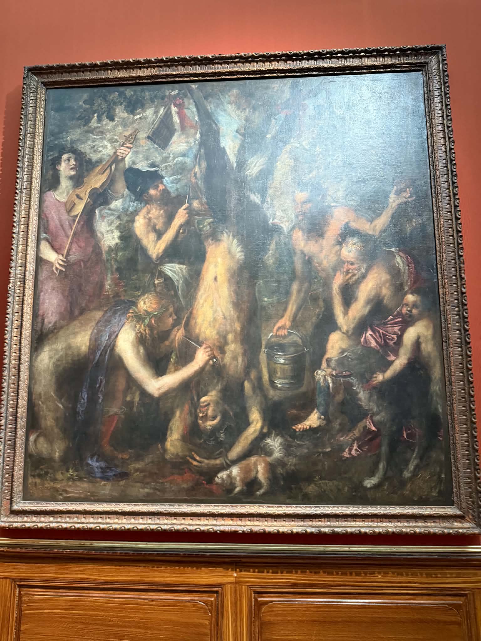 Apollo a Marsyas od Tiziana